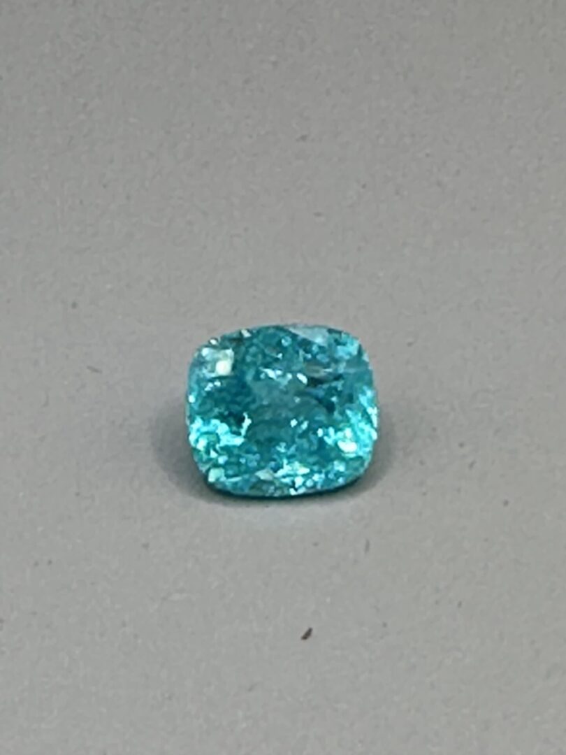 Paraiba Tourmaline 1.13ct cushion  Brazil