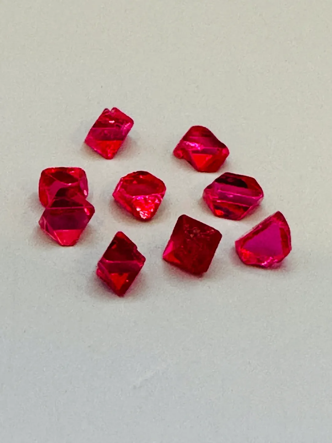 Natural Jedi Spinel Crystals Man Sin Burma